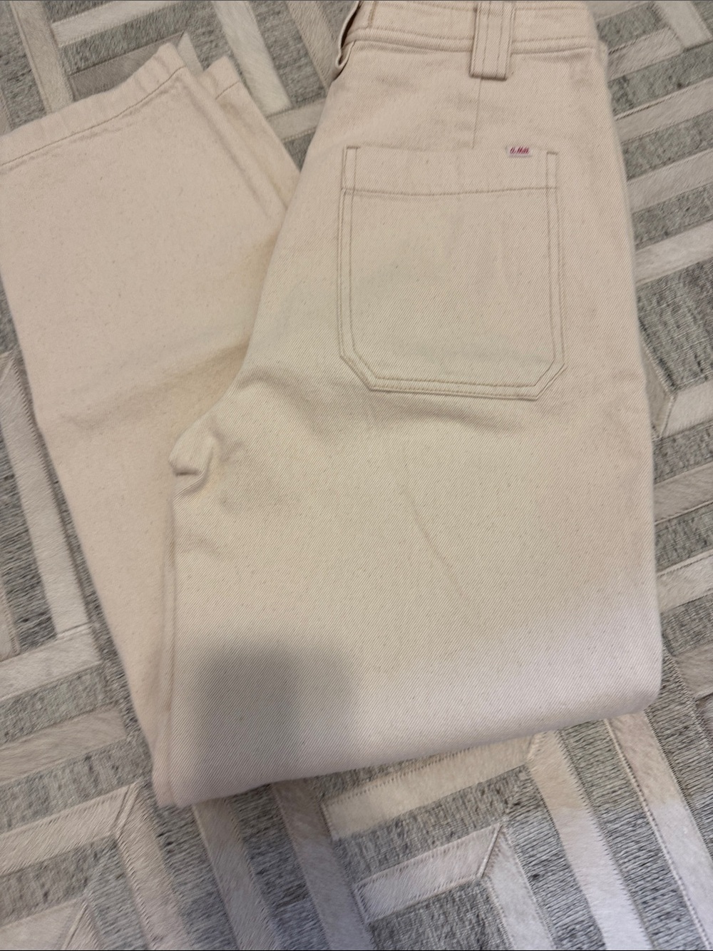 Alex Mill, Women’s Cream Denim Chinos